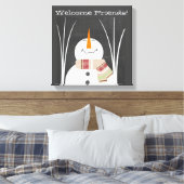 Schneezeichen Leinwanddruck (Insitu (Schlafzimmer))