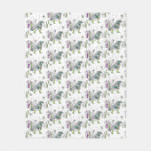 Schneezeit Fleecedecke (Vorderseite)