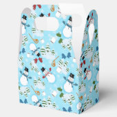 Schneezeit Geschenkschachtel (Geöffnet)