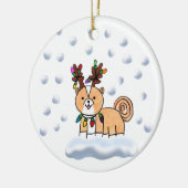 Schneezeit mit Pupeye Baum Ornament (Links)