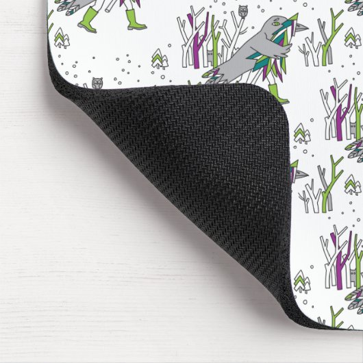 Schneezeit Mousepad (Ecke)