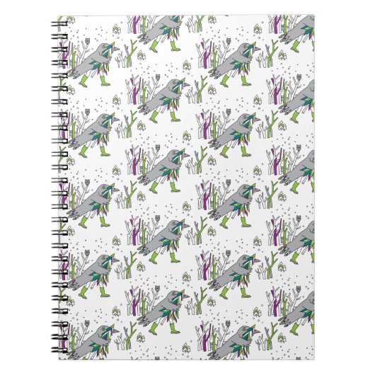 Schneezeit Notizblock (Vorderseite)