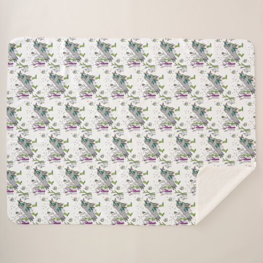 Schneezeit Sherpadecke (Vorderseite (Horizontal))