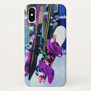 Schneezeit - Snowboards und Skier Case-Mate iPhone Hülle