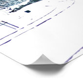 Schneezug Poster (Ecke)