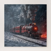 Schneezug Puzzle (Vertikal)