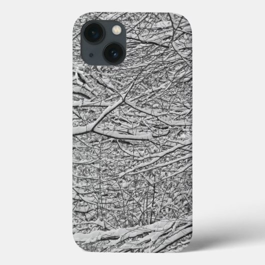 Schneezweige Case-Mate iPhone Hülle (Rückseite)