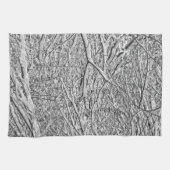 Schneezweige Geschirrtuch (Horizontal)