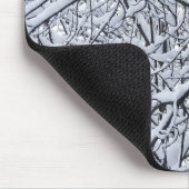 Schneezweige Mousepad (Ecke)