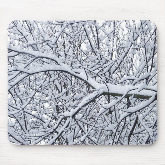 Schneezweige Mousepad (Vorne)