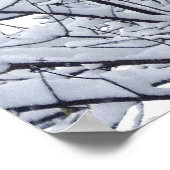 Schneezweige Poster (Ecke)