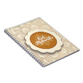 Schneid Eid Mubarak Notizblock (Rechte Seite)