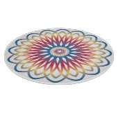 Schneidbrett-Kunst-Mandala-Design Schneidebrett (Ecke)