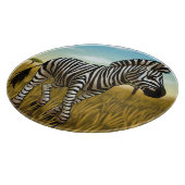 Schneidbrett Little Zebra Schneidebrett (Ecke)
