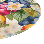 SCHNEIDBRETT - Mit farbenfrohem Obst bedeckt - Run Schneidebrett (Ecke)