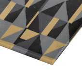 Schneidbrett – Moderne Geometrie Schneidebrett (Ecke)