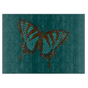 Schneidbrett Native Swallowtail Glass Schneidebrett