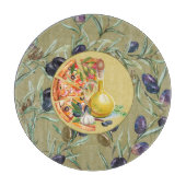 Schneidbrett. Olive Schneidebrett (Vorderseite)