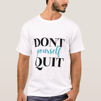 Schneide dich nicht selbst tshirt 