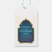Schneide Eid Mubarak  Geschenkanhänger (Vorderseite)