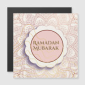 Schneide Eid Mubarak Magnetkarte (Vorne/Hinten)