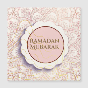 Schneide Eid Mubarak Magnetkarte