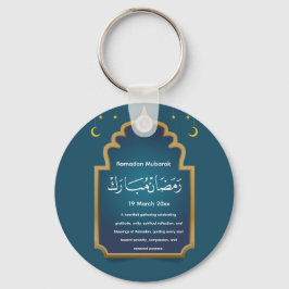 Schneide Eid Mubarak Schlüsselanhänger