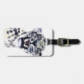 Schneide-Knäuel Gepäckanhänger (Vorderseite horizontal)