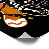 Schneide mein Leben in Stücke Lebkuchen Weihnachte Poster (Ecke)