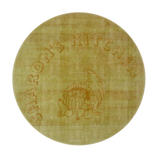 Schneidebrett - Bamboo mit Cornucopia (Vorderseite)