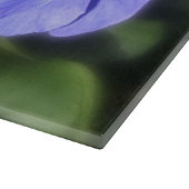 Schneidebrett - Blue Pansy Sisters (Ecke)