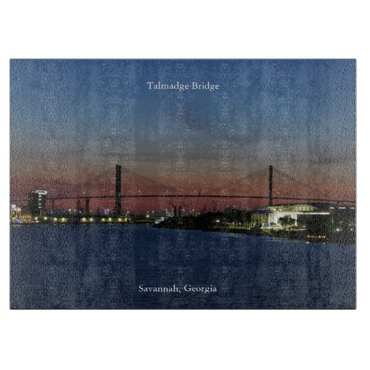 Schneidebrett der Talmadge Bridge (Vorderseite)