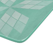 Schneidebrett - Diamantblätter (Ecke)