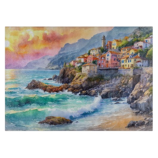 Schneidebrett für Seaside Village (Vorderseite)