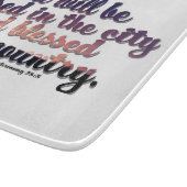 Schneidebrett, gesegnet schneidebrett (Ecke)