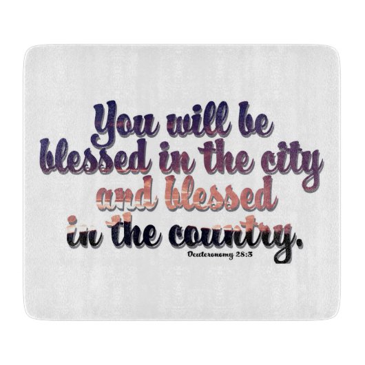 Schneidebrett, gesegnet schneidebrett (Vorderseite)