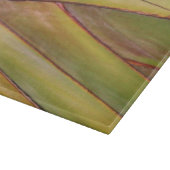 Schneidebrett Glass Reisende Palm Image (Ecke)