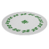 Schneidebrett - Holly Wreath (Ecke)