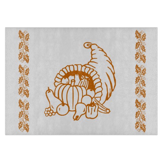 Schneidebrett - Horn von Plenty (Vorderseite)