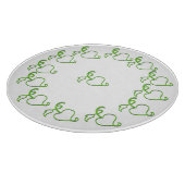 Schneidebrett - Konturen aus ivy Leaf (Ecke)