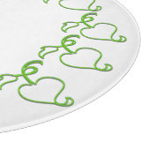 Schneidebrett - Konturen aus ivy Leaf (Ecke)