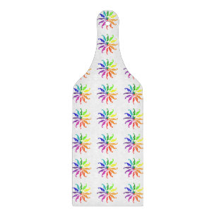 Schneidebrett - Mehrfarbige Räder