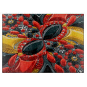 Schneidebrett mit deutschem Farbdesign (Vorderseite)