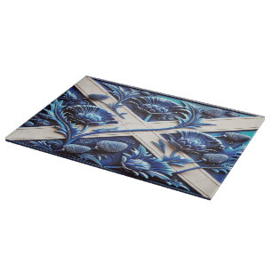 Schneidebrett mit schottischem Design