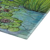 Schneidebrett - Monet's Tangled Bridge (Ecke)