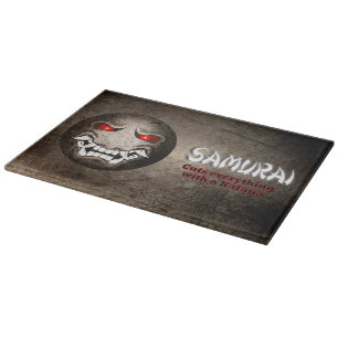 Schneidebrett Samuraimoji Vintage
