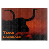 Schneidebrett Texas Longhorn (Vorderseite)