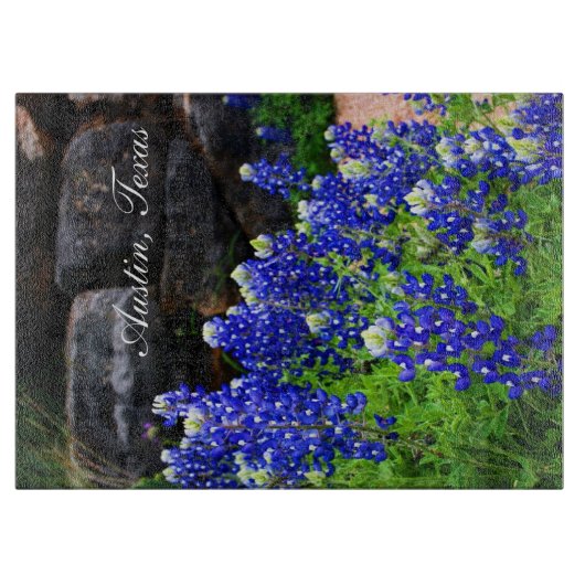Schneidebrett Texasbluebonnets-No2 (Vorderseite)