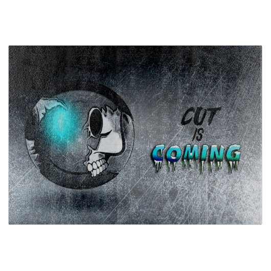 Schneidebrett Walkermoji Vintage (Vorderseite)