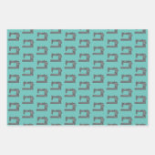 Schneidemaschine Elegant Orange Blue Green Geschenkpapier Set (Vorderseite 2)